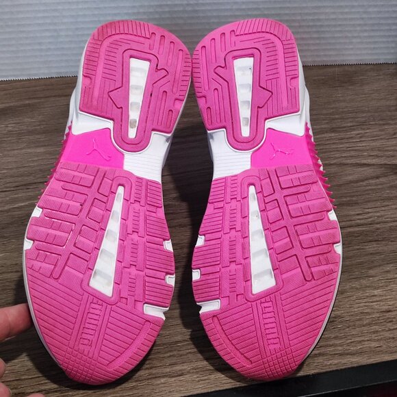 Puma Provoke XT training shoes / sneakers white pink women's size 5.5 - Picture 10 of 12